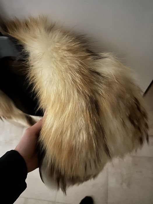 Къс елек естествен косъм от лисица