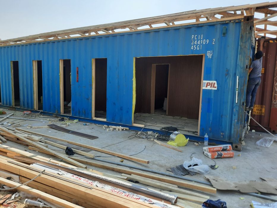 Стротельство Домов Офисов Магазинов Бытовки из контейнера.