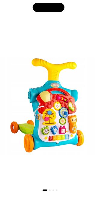 Carucior interactiv pentru bebe 1 an - 3 ani cu functii 5 in 1