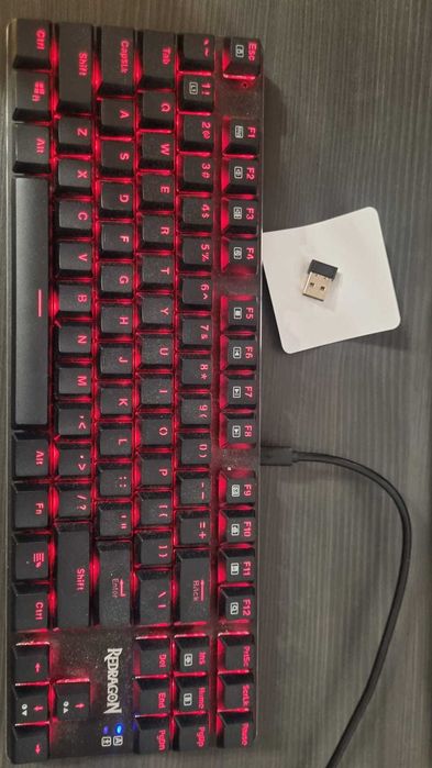 Tastatura gaming mecanica wireless/cable