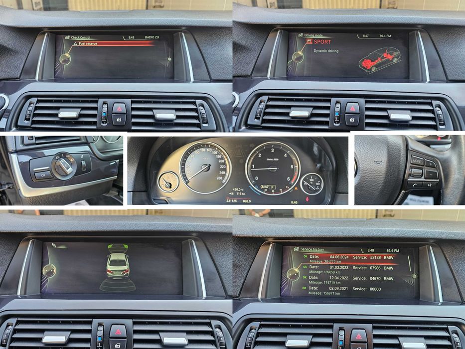 BMW 520d F10 LCI 2.0d 190cp 06.2015 Steptronic / Bixenon NAVI Mare Piele / TOP