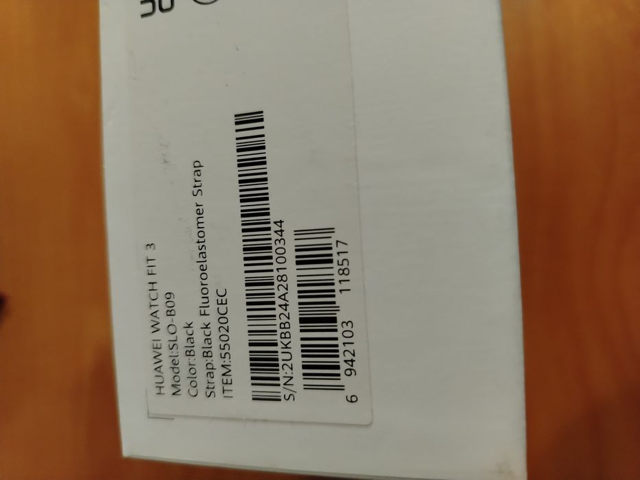 Чисто нов смарт часовник HUAWEI  WATCH  Fit 3