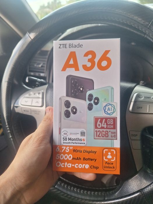 ZTE Blade A36 black