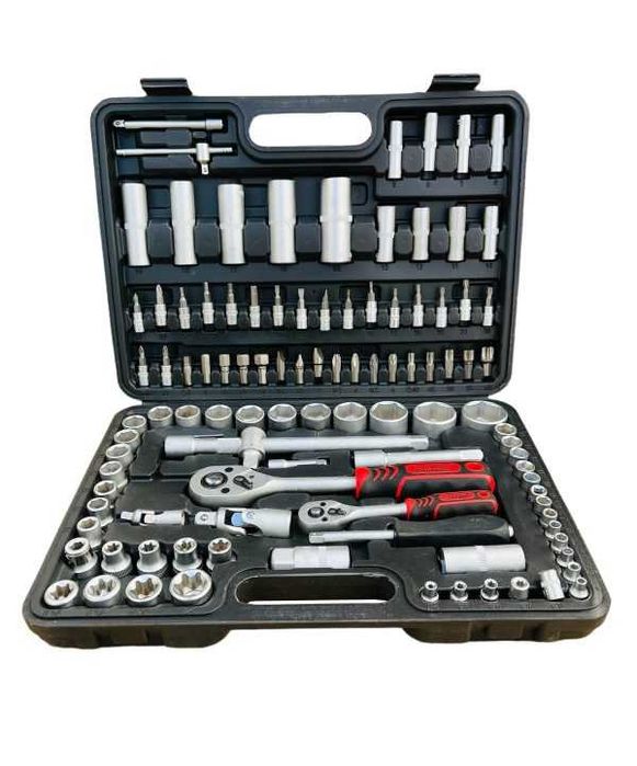 Куфар с инструменти 108 части Stahlmayer тресчокта 1/2 и 1/4