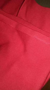 Fusta rosie C&A, nr.XL, noua!