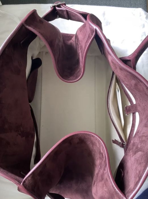 The row чанта в бордо