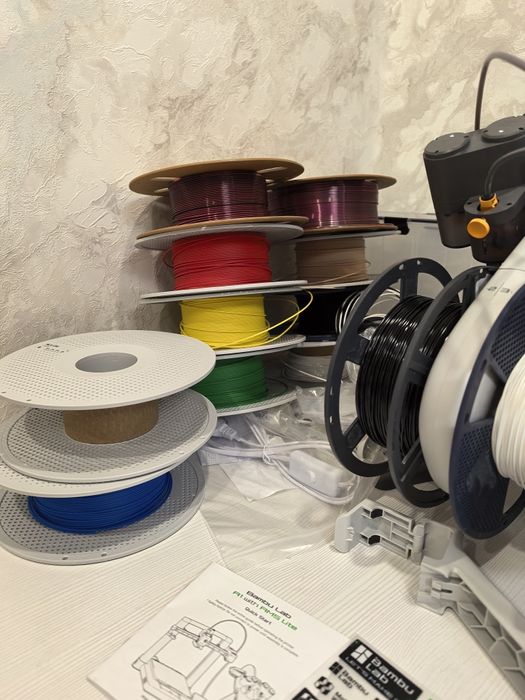 3D принтер Bambu lab A1 combo. Большой комплект