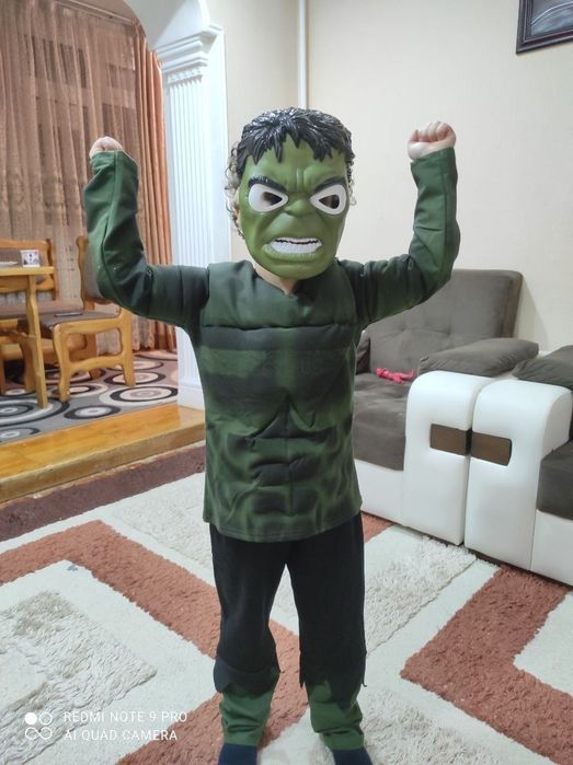 Костюмы суперероев. Новые. Хлопок