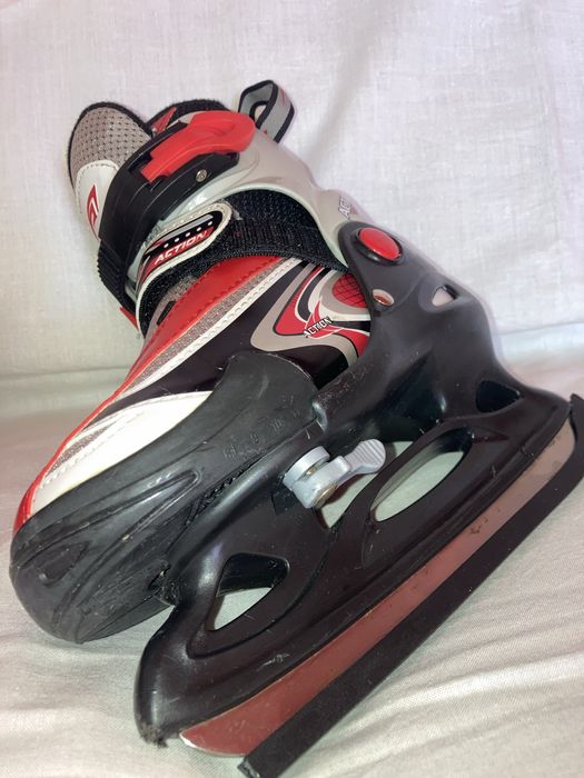 Patine gheață reglabile copii Action Sport, mărime XS(26-29), stare foarte bună