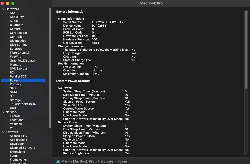 Macbook Pro 14” M1 Pro 16gb 1TB SSD (CPU 10 cores/GPU 14 cores)