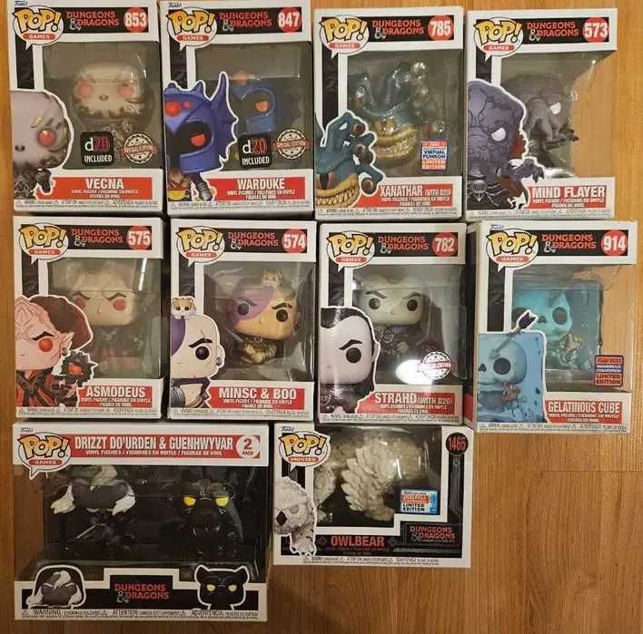 Games Funko pop - Blizzard, Witcher, Assassin's Creed, God of War и др