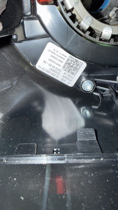 Ansamblu manete spira volan a2059007512 Mercedes-Benz C-Class W205