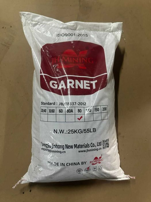 Гранатовый песок 80 ( гидроабразивный песок )