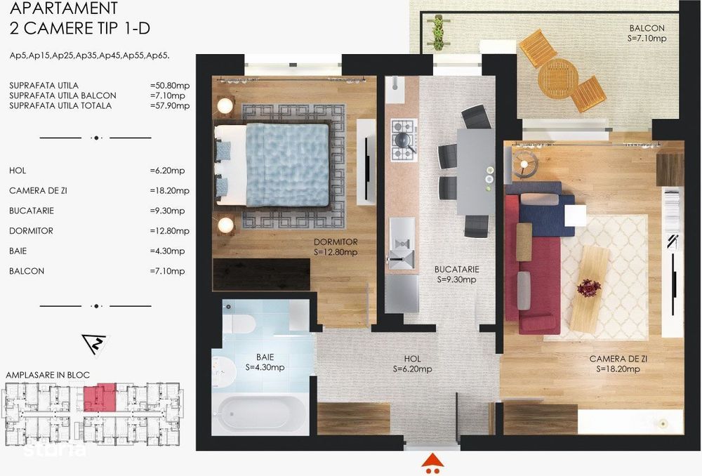 Apartament 2 camere Finalizat! Metalurgiei , Cartierul Solar Faza 6