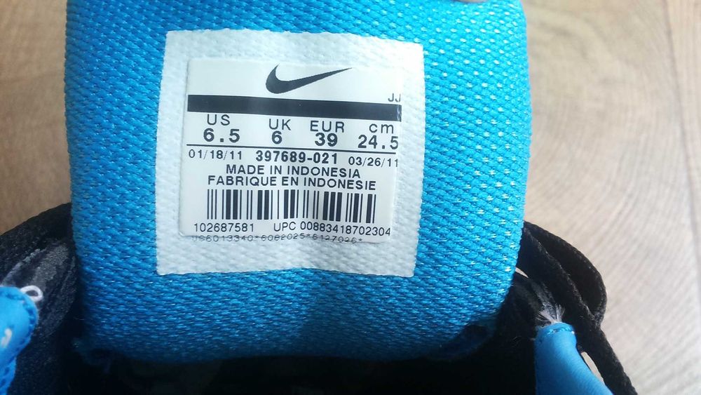 NIKE AIR-MAX Shoes Размер EUR 39 / UK 6 маратонки 299-14-S