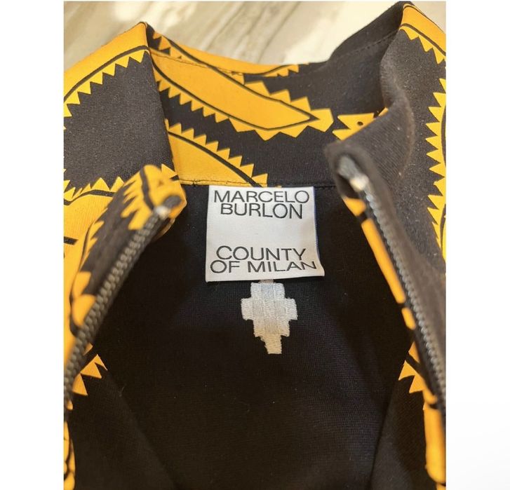 MARCELO BURLON дизайнерски комплект с змийски принт от две части