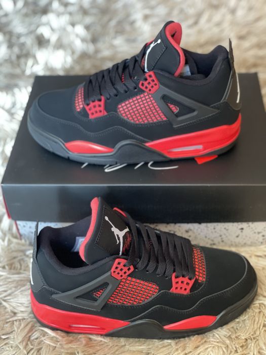 Air Jordan 4 Retro Red Thunder OG Black Bred
