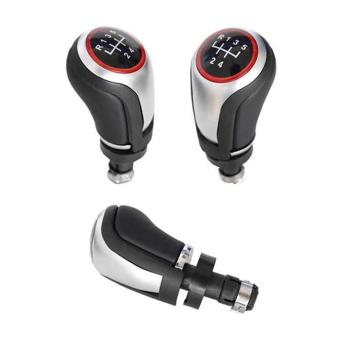 Кожена топка за скоростен лост VW Golf Mk5 Mk6 Scirocco Jetta 5 ск