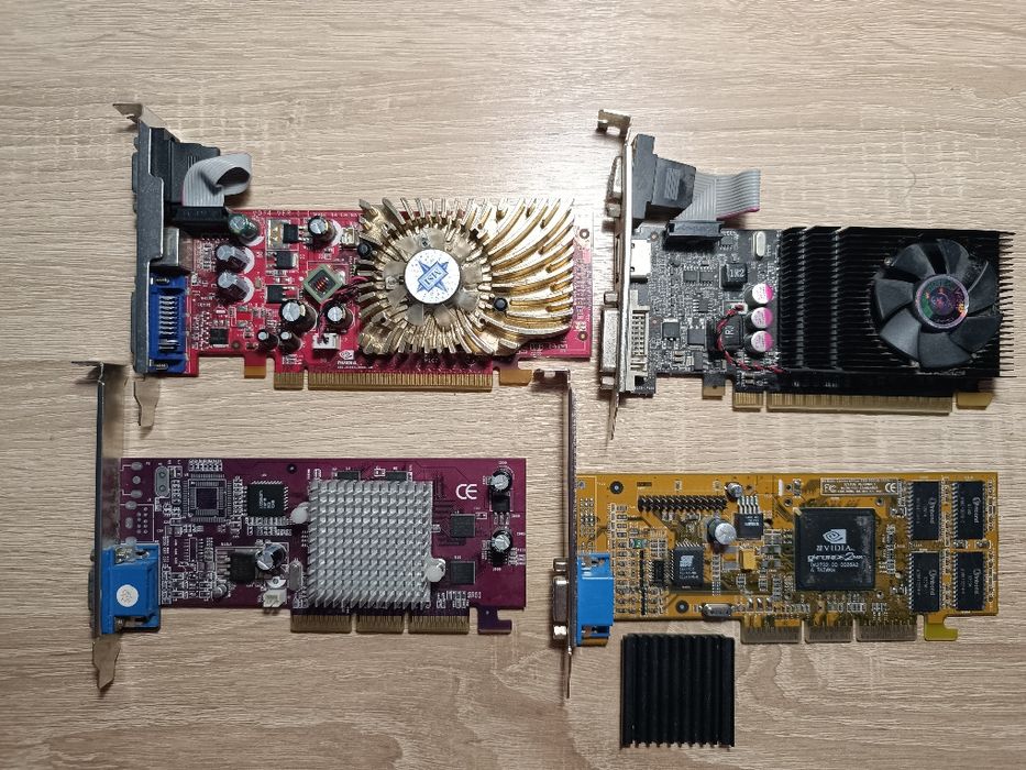 Комплектующие для пк (ddr2/dd3/xeonE5430/ретро-видеокарты)