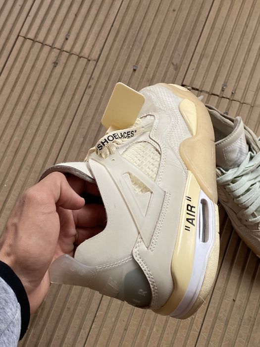 X Off-White Air Jordan 4 Retro SP 