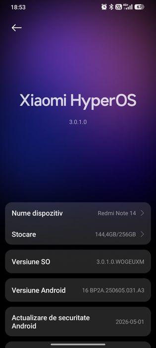 Vând redmi note 14