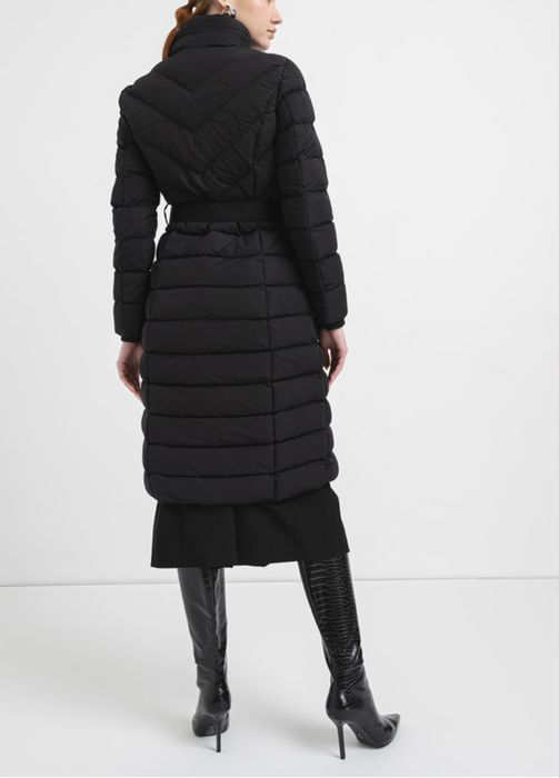 Geacă lungă cu guler înalt Emporio Armani
