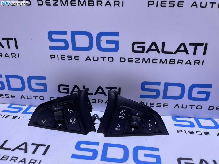 Set Buton Butoane Comanda Comenzi Volan Opel Astra J 2009 - 2015 Cod 13268692 13268686 [D0607]