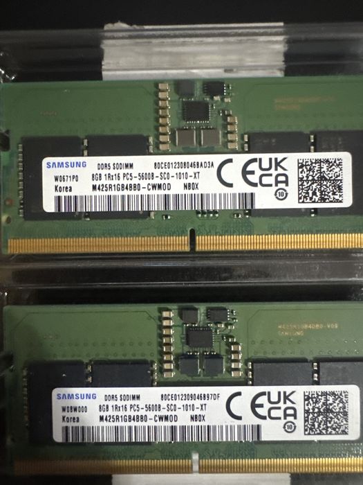 Оперативная память DDR5 SO-DIMM