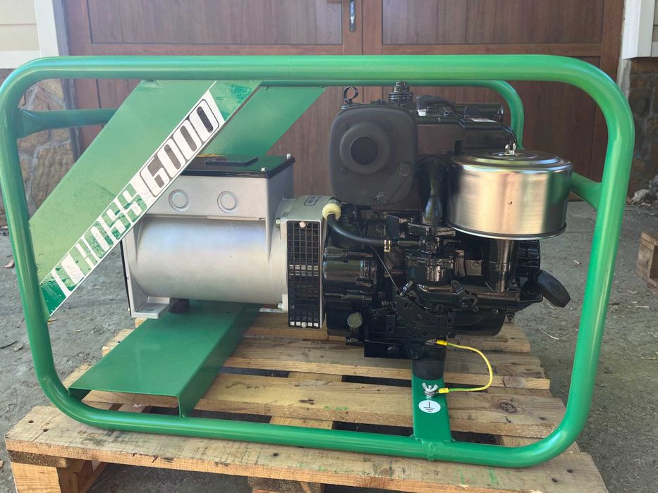 Бензонов монофазен генератор / агрегат Briggs & Stratton 6 Kw.