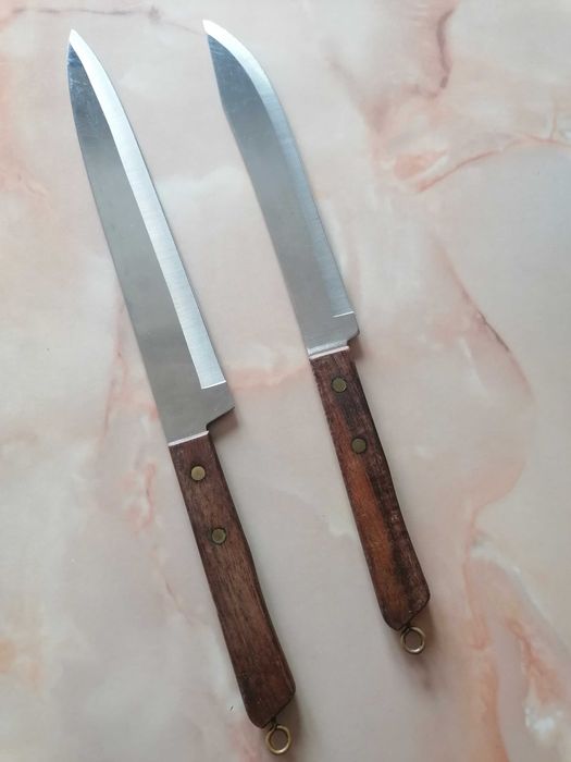 SET 2 CUTITE OTEL MADE IN JAPAN - Chef Bucatar Sushi Bucatarie VINTAGE