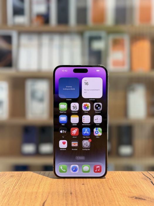 iPhone 14 Pro Max 128GB Deep purple/Baterie95%/Garantie 12 luni @atsgsm.ro