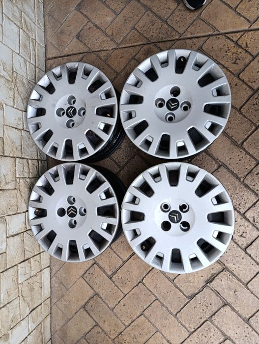 Стоманени джанти 4х98 15 цола Ситроен, Фиат