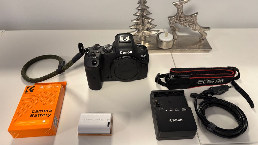 Продавам Canon EOS R6 – безогледално тяло в отлично състояние