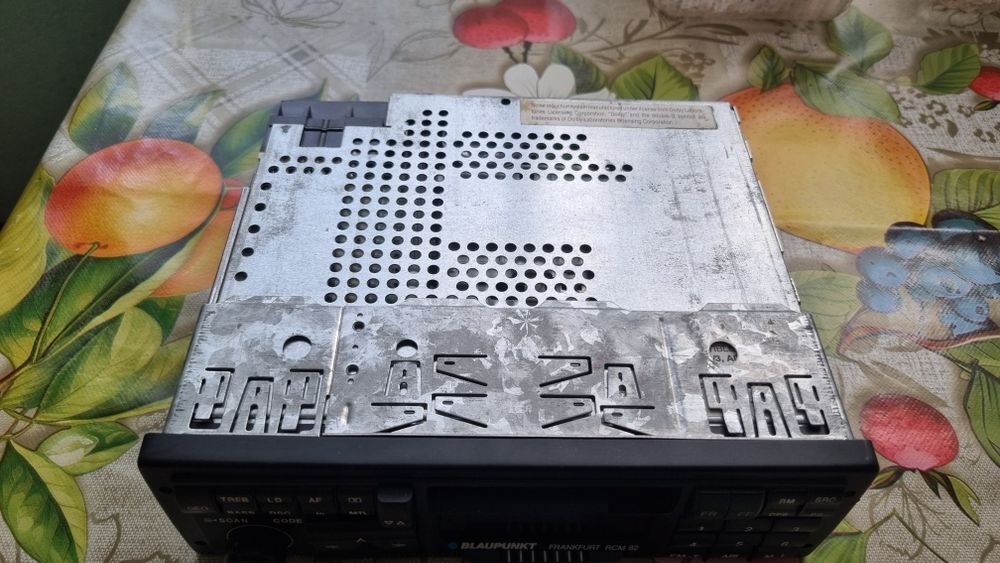 Casetofon auto blaupunkt frankfurt rcm 82