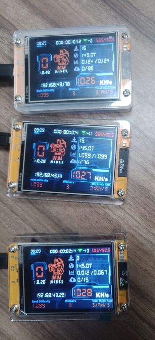 ESP32-WROOM-32 NMMiner . Preț pe bucată.