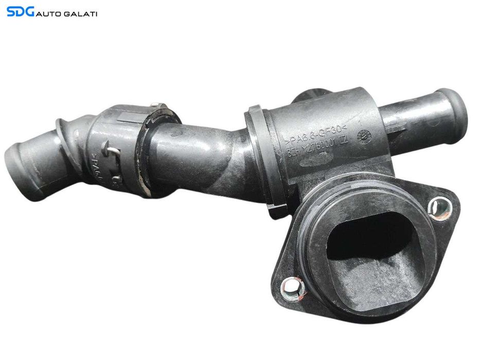 Corp Carcasa Termostat Lichid de Racire cu Cot Volkswagen EOS 2.0 FSI 2006 - 2015 Cod 06F121111G [N3136]
