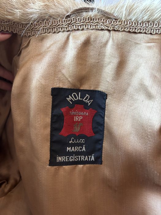 Haina blana naturala nutria bej