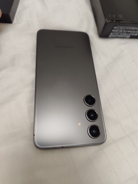 Telefon mobil Samsung Galaxy S24, Dual SIM, 8GB RAM, 128GB, 5G, Onyx Black