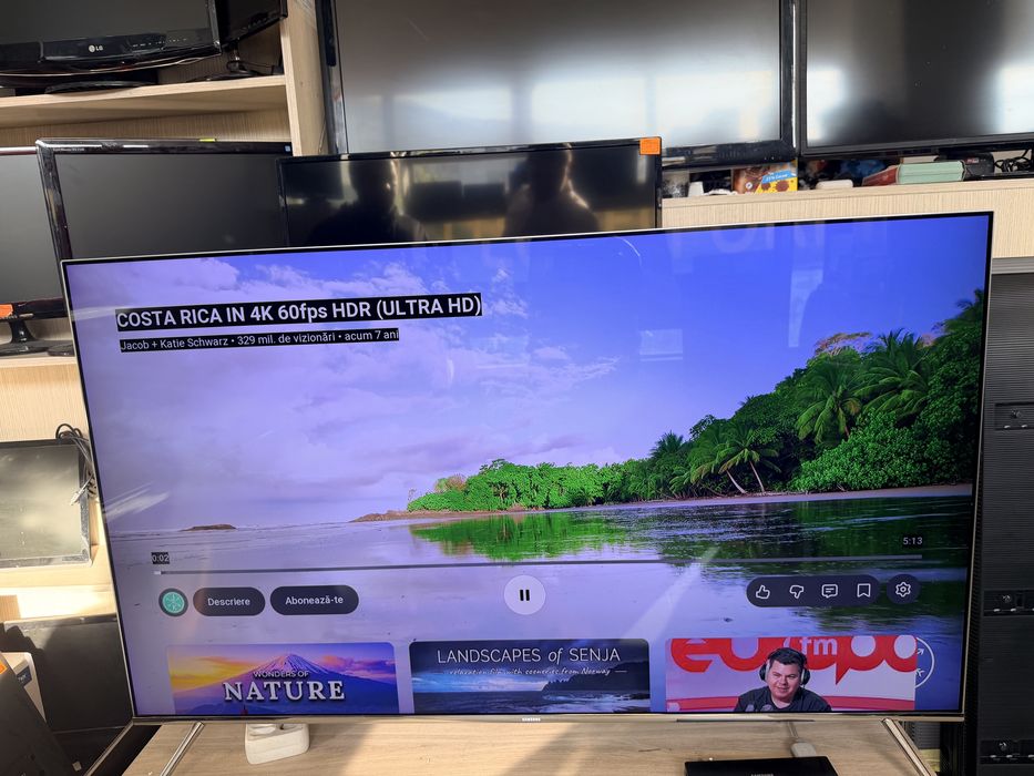 Smart Tv Qled One Conect 139 cm super pret 1750 ron
