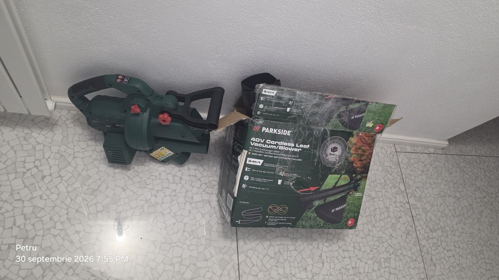 Vand suflanta aspirator frunze
