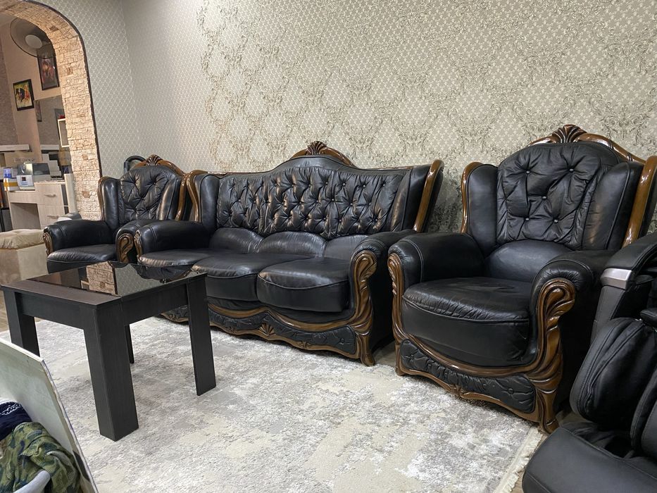 * шикарный богатый комплект КРИСТИНА из натуральной кожи! Россия