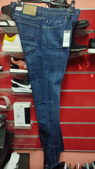 Оригинални дънки G-Star Raw Revend W32 , W33 , W34 , W35 нови мъжки напръскани