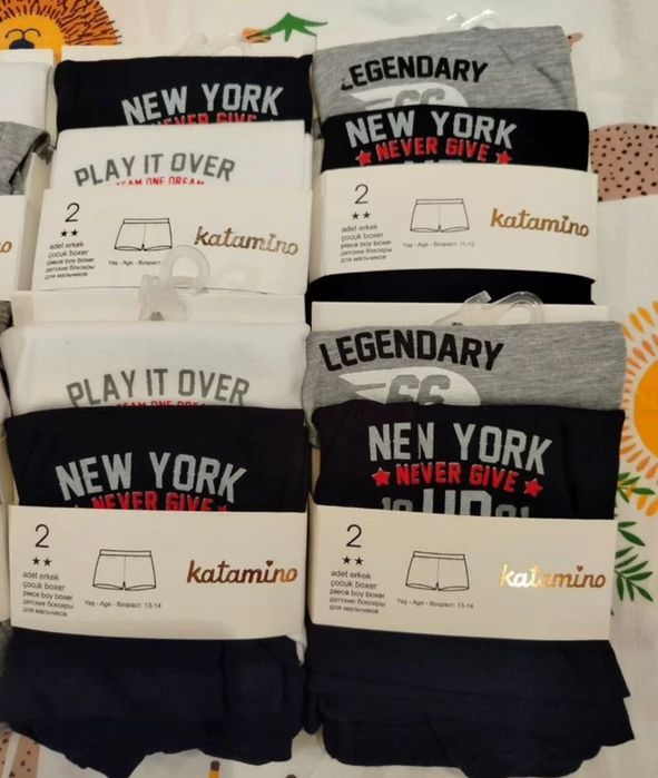 Нижнее бельё для мальчиков Турция