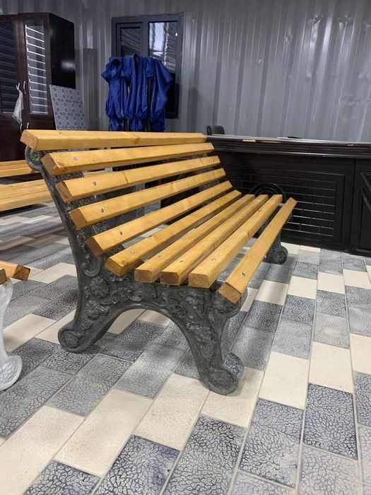 Скамейка Уличная бетонная Мраморная Skameka beton mramor urna gultuvak