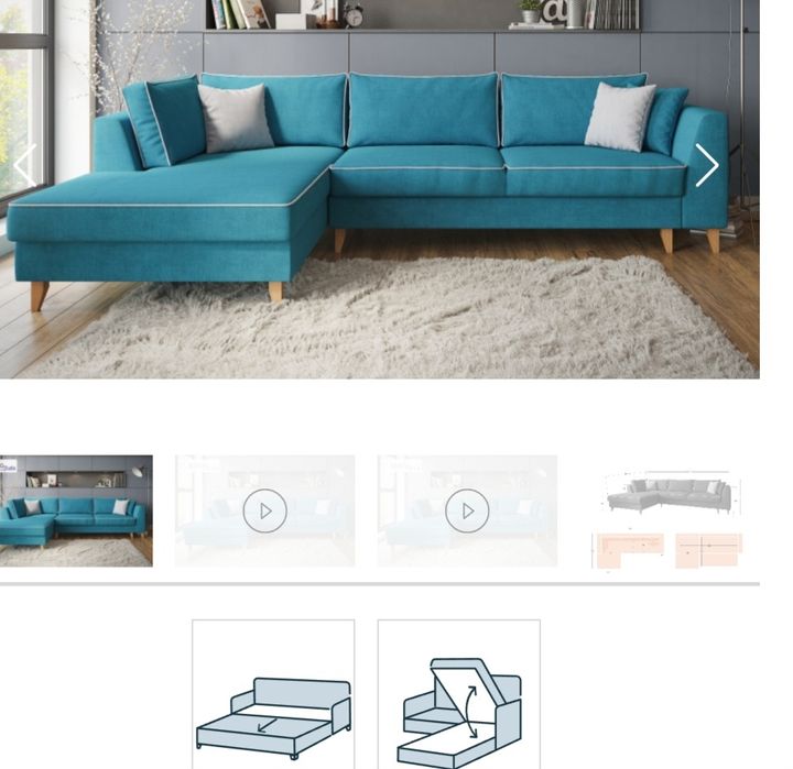 Диван разтегателен