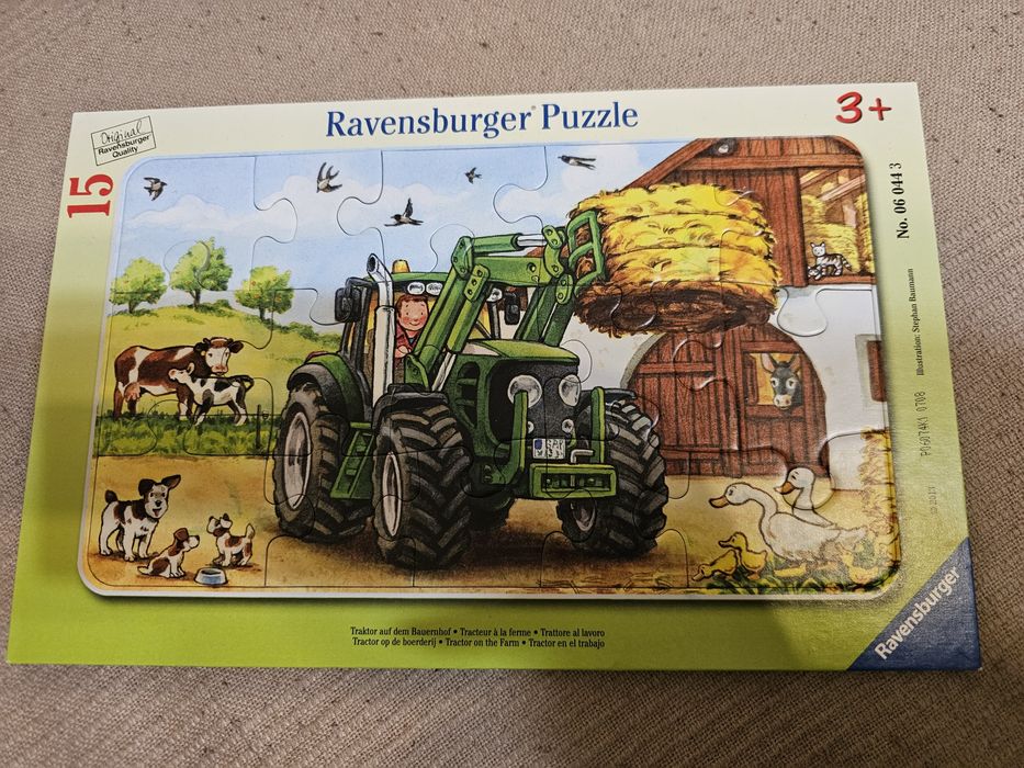 Детски пъзели на подложки, за ясла, за градина