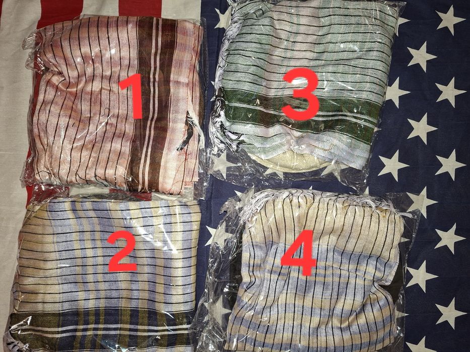 Afghan pakol & scarf