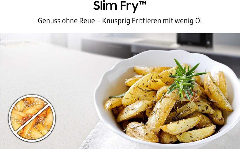 Микровълнова фурна Samsung EG Combo с грил и горещ въздух