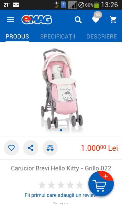 Carucior BREVI GRILLO 2.0