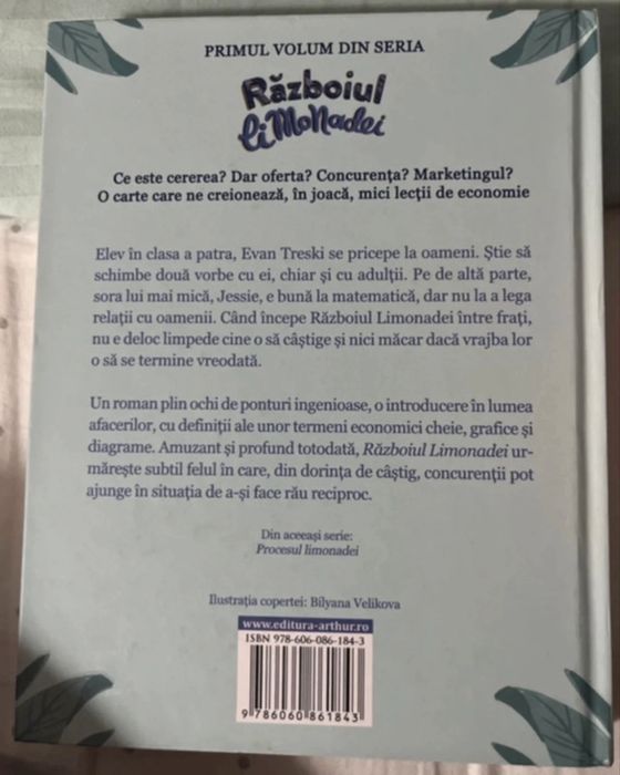 Războiul lămonadei - Jacqueline Davies - Editura Arthur